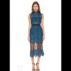 Self Portrait lace dress